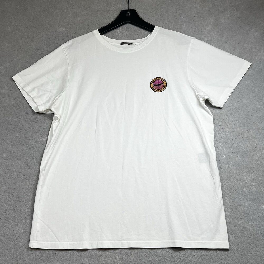 Isabel Marant T-Shirt Mens Size XL White Short Sleeve Logo 100% Cotton